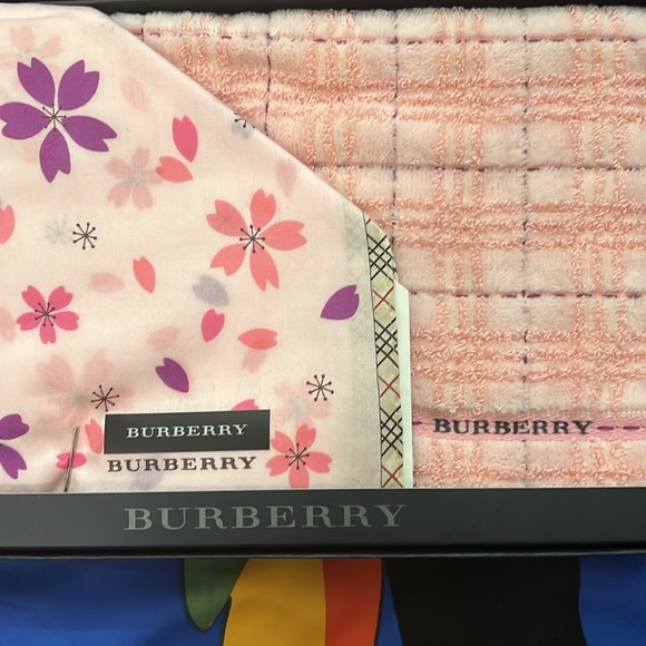 Authentic BURBERRY Two-piece set handkerchief cotton - Picture 3 of 3